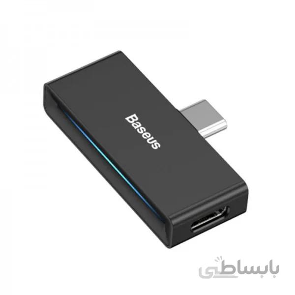 مبدل صدا و شارژ تایپ سی بیسوس Baseus L57 Audio Converter