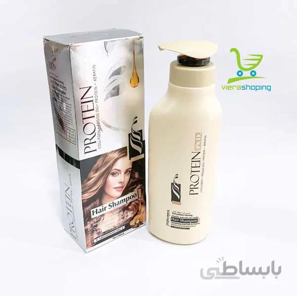 شامپو نرم کننده مو پروتئین گلد protein gold حجم 500 میل