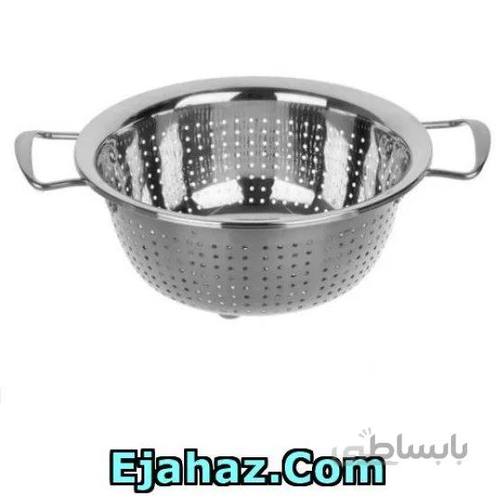 آبکش استیل یونیک دسته دار سایز 32