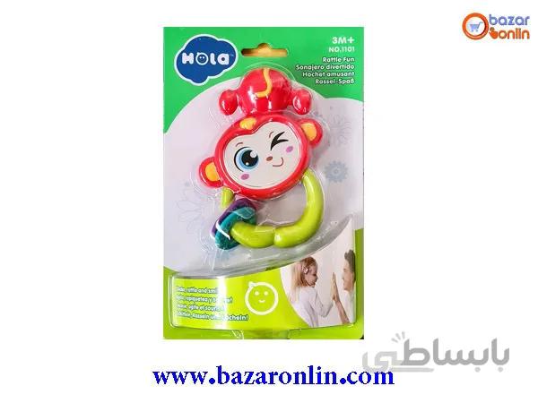 جغجغه میمون هولا تویز مدل ۹-۱۱۰۱