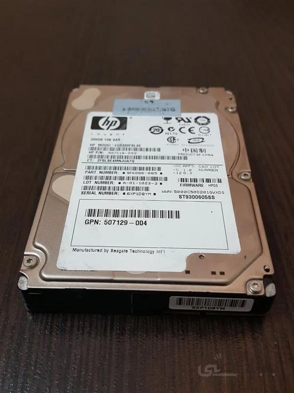 هارد سرور HP server 300-GB 6G 10K DP ENT SFF SAS HDD (# 9FK066-085)
