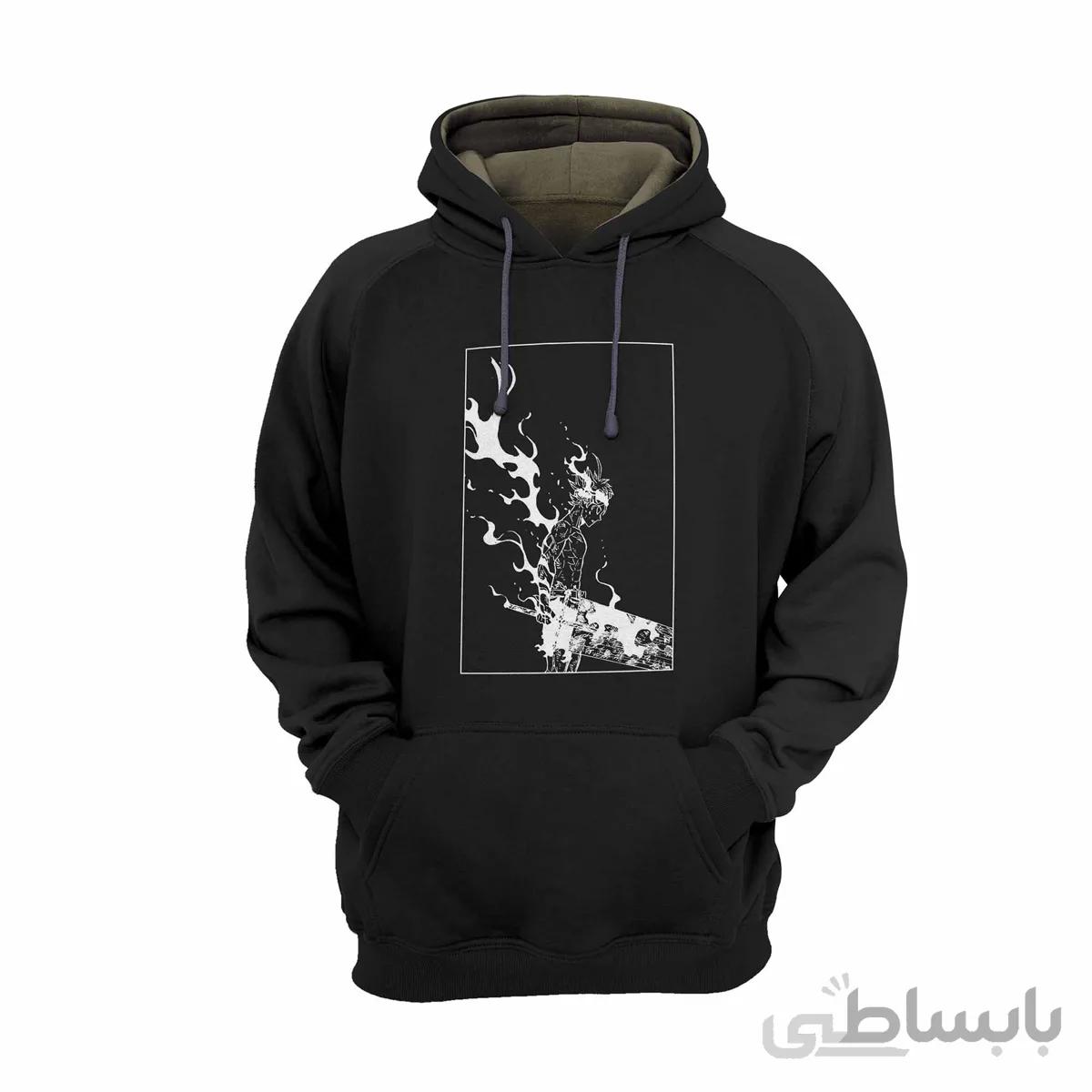 هودی مشکی طرح انیمه شبدر سیاه Black Clover-کپی-کپی