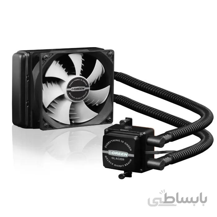 خنک کننده مایع پردازنده گرین GLACIER 120 GLC120-A ا GREEN GLACIER 120 GLC120-A AiO Liquid Cooler
