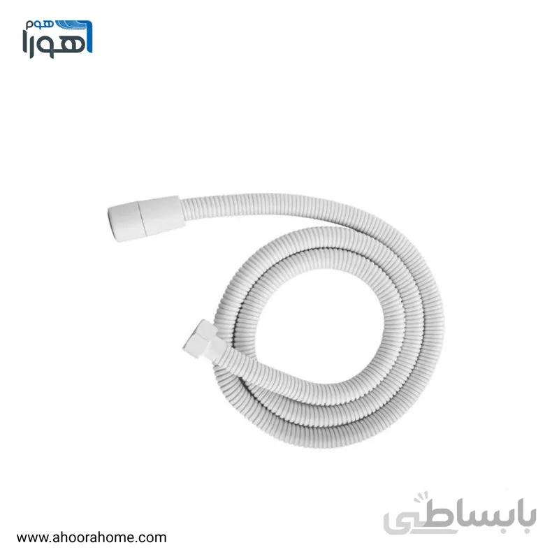 شلنگ توالت فول سفید H6