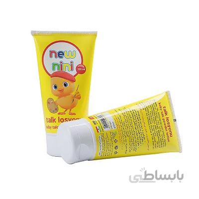لوسیون حاوی پودر تالک نیو نی نی 150 میلی لیتر ا New nini Baby Talc Lotion