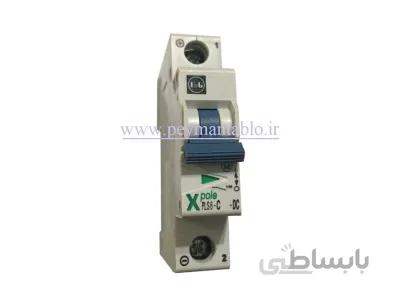 کلید مینیاتوری جریان مستقیم تک پل (DC) در آمپر های 6 تا 40 آمپر F&G