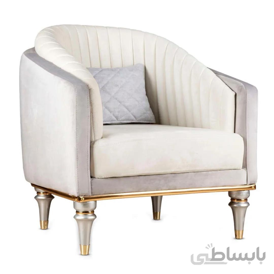 مبل راحتی تک نفره مدل روبرتو