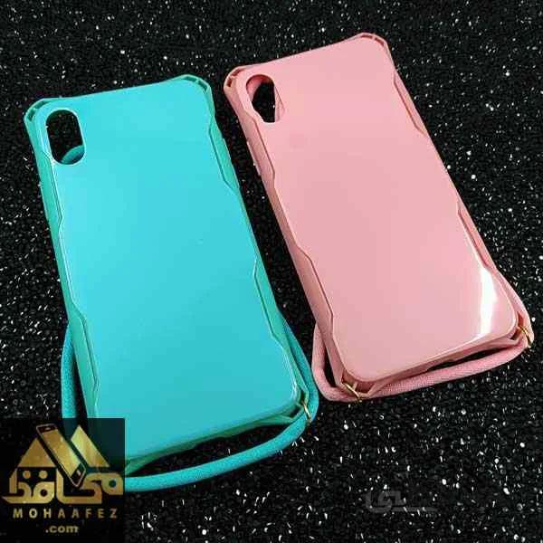 قاب آیفون Iphone Xs Max مدل گوشه ضربه گیر بند دار کد IP578