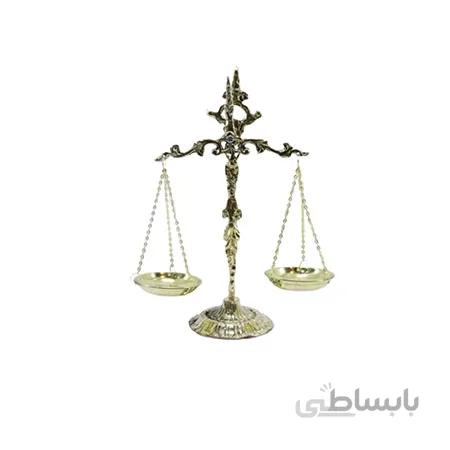 ترازو عدالت برنجی