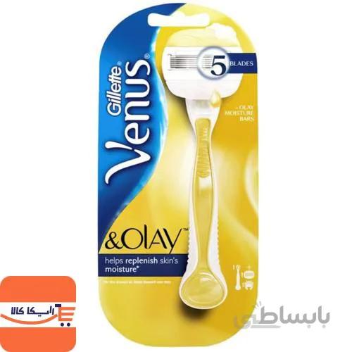 خودتراش ونوس ژیلت مدل Venus And Olay ا Gillette Venus And Olay Razor