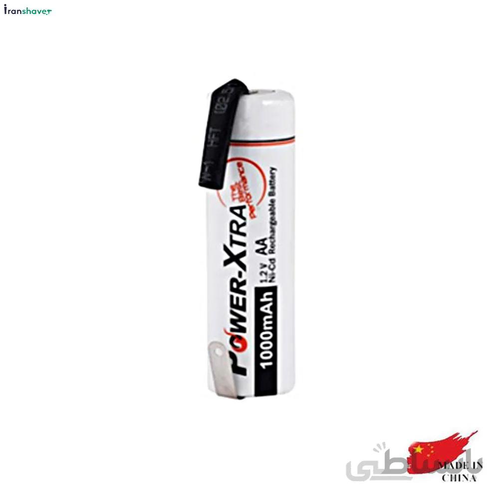باطری قلمی شارژی 1/2 ولت نیکل کادمیوم power xtra