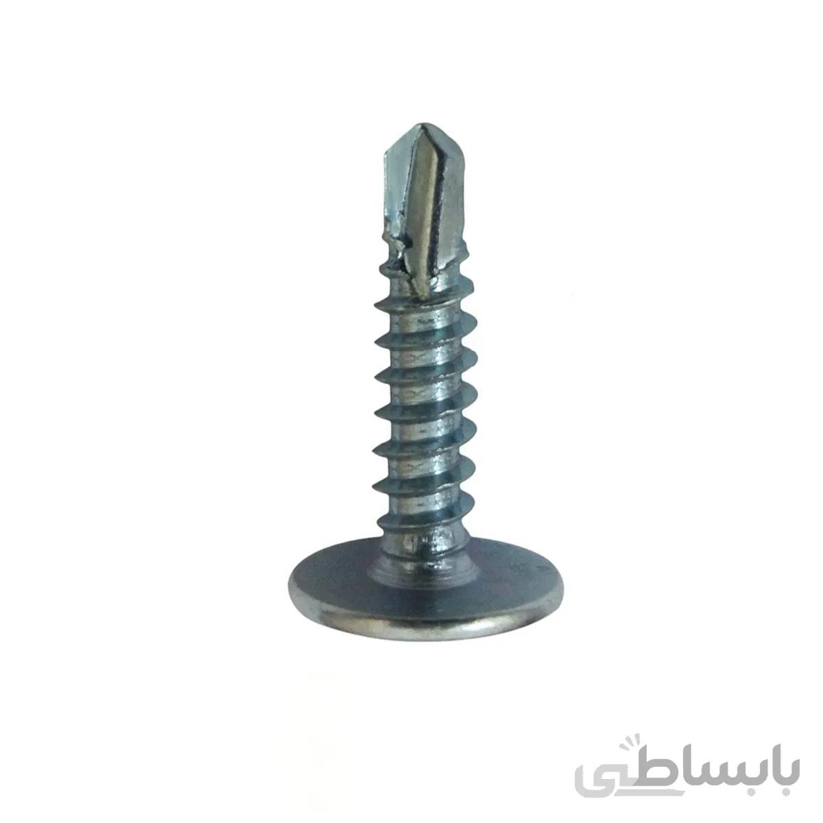 پیچ واشردار سرمته دار مدل 19-4.2 بسته 80 عددی