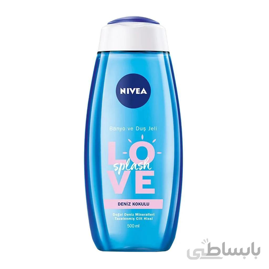 ژل شستشو بدن نیوآ مدل Love حجم ۵۰۰ میلی لیتر