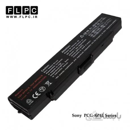 باطری لپ تاپ سونی Sony PCG-8Z1L Series Laptop Battery - 6cell مشکی