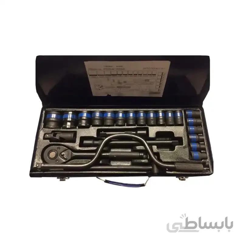 جعبه بکس مشکی فشار قوی 24 پارچه ( سایز 1/2 )