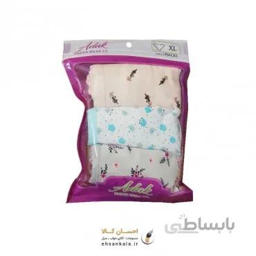 پک شورت زنانه اسلیپ نخی 3 عددی آداک سایز ایکس لارج