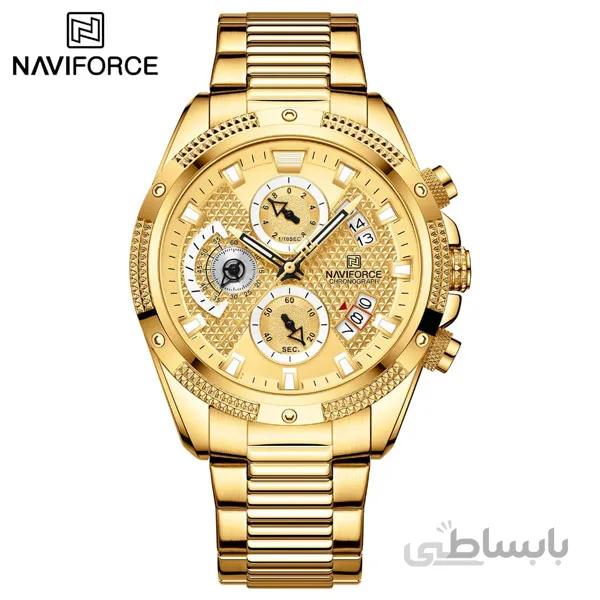 ساعت مچی مردانه نیوی فورس مدل NAVIFORCE NF8021 G/G