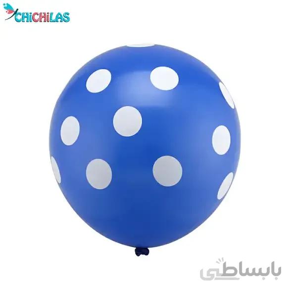 بادکنک لاتکس آبی تم سگ نگهبان (بسته 5 تایی)
