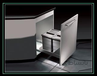 سطل زباله یونیت 40 مدل باتم مانت کد Q240 هایلو