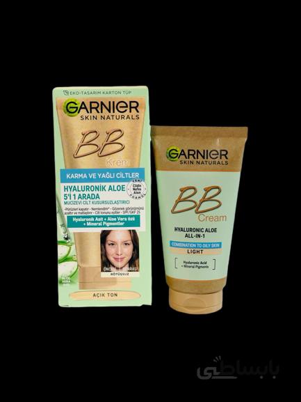 بی بی کرم ابرسان گارنیر حاوی عصاره الورا garnier bb cream skin naturals