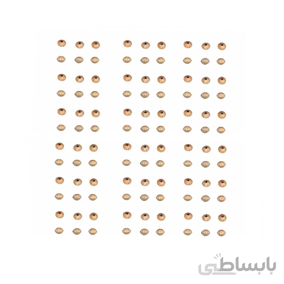مهره حلرزونی بسته 25 گرمی