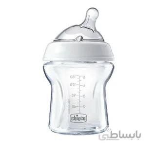 شیشه شیر پیرکس نچرال +0m چیکو 150 میلی لیتر