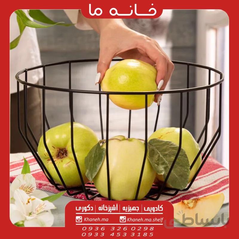 سبد میوه فلزی مشبک مدل 2kia