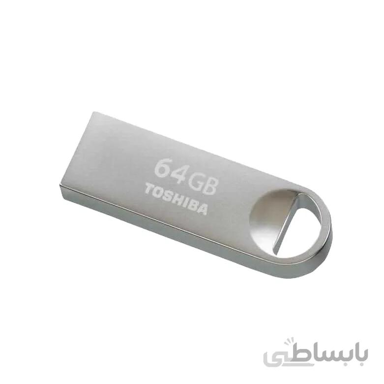 فلش مموری توشیبا مدل TransMemory U401 ظرفیت 64 گیگابایت ا Toshiba TransMemory U401 Flash Memory - 64GB