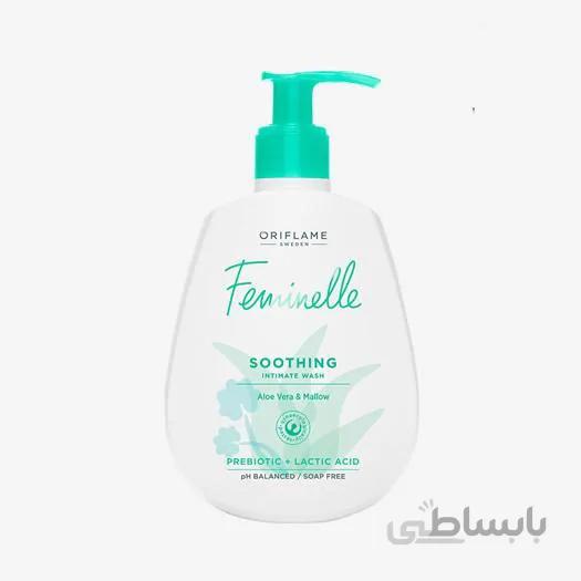 ژل بهداشتی بانوان آلوئه ورا و گل ختمی فمینله اوریفلیم 34499 ا FEMINELLE Oriflame 34499
