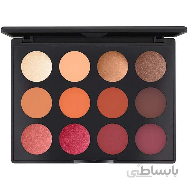 پالت سایه مک MAC مدل آرت لایبرری ART LIBRARY رنگ FLAME BOYANT