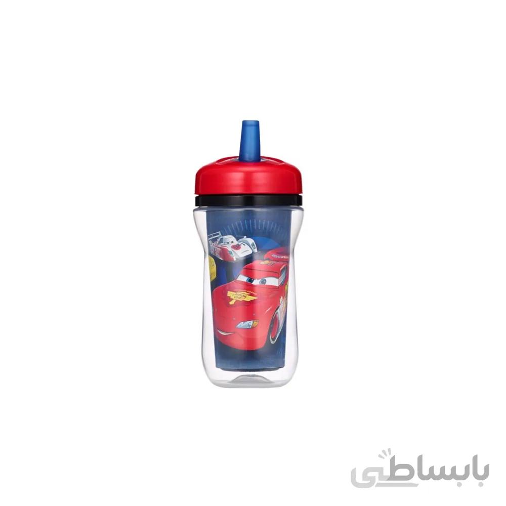 لیوان نی دار دوجداره فرست یرز First Years طرح دیزنی حجم 266 میلی لیتر