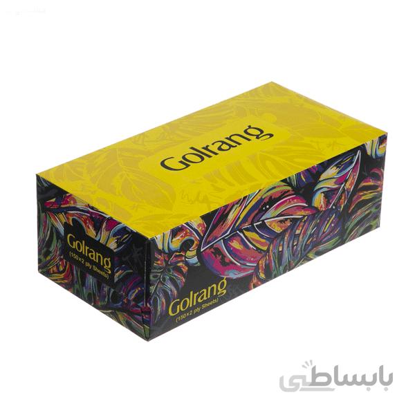 دستمال کاغذی جعبه ای گلرنگ - 300 برگ