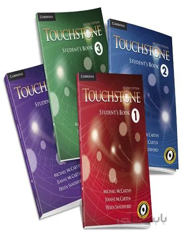 touchstone 1+2+3+4+WB+CD پک کامل کتاب تاچ استون