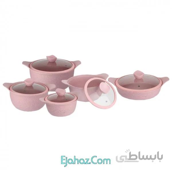 سرویس پخت و پز قابلمه 10 پارچه تی ام مدل فورج
