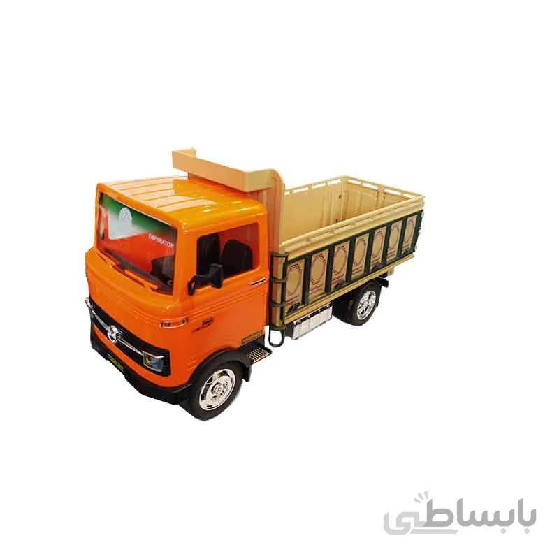 اسباب بازی کامیون خاور درج بزرگ نارنجی