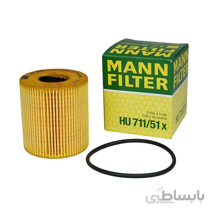فیلتر روغن پژو ۲۰۷ برند مان MANN