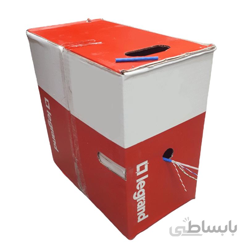 کابل شبکه لگراند Cat6 UTP CCA ا Legrand Cat6 UTP CCA network cable