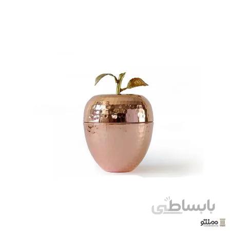 قندان مسی طرح سیب
Copper sugar apple design