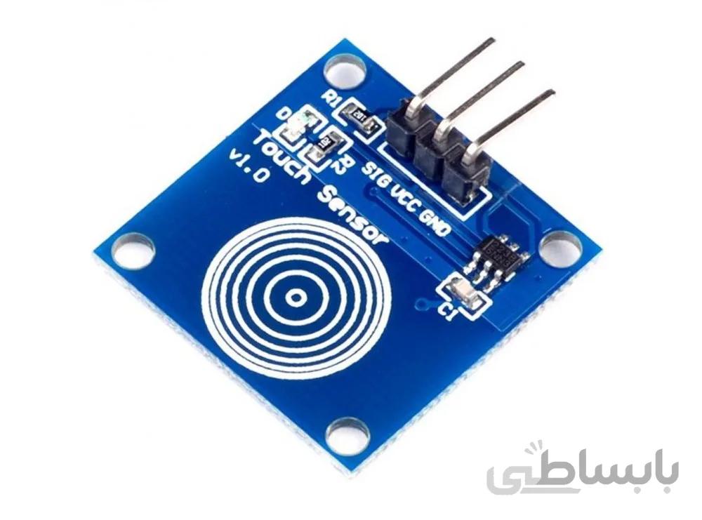 ماژول سنسور لمسی – Touch Pad مبتنی بر تراشه TTP223