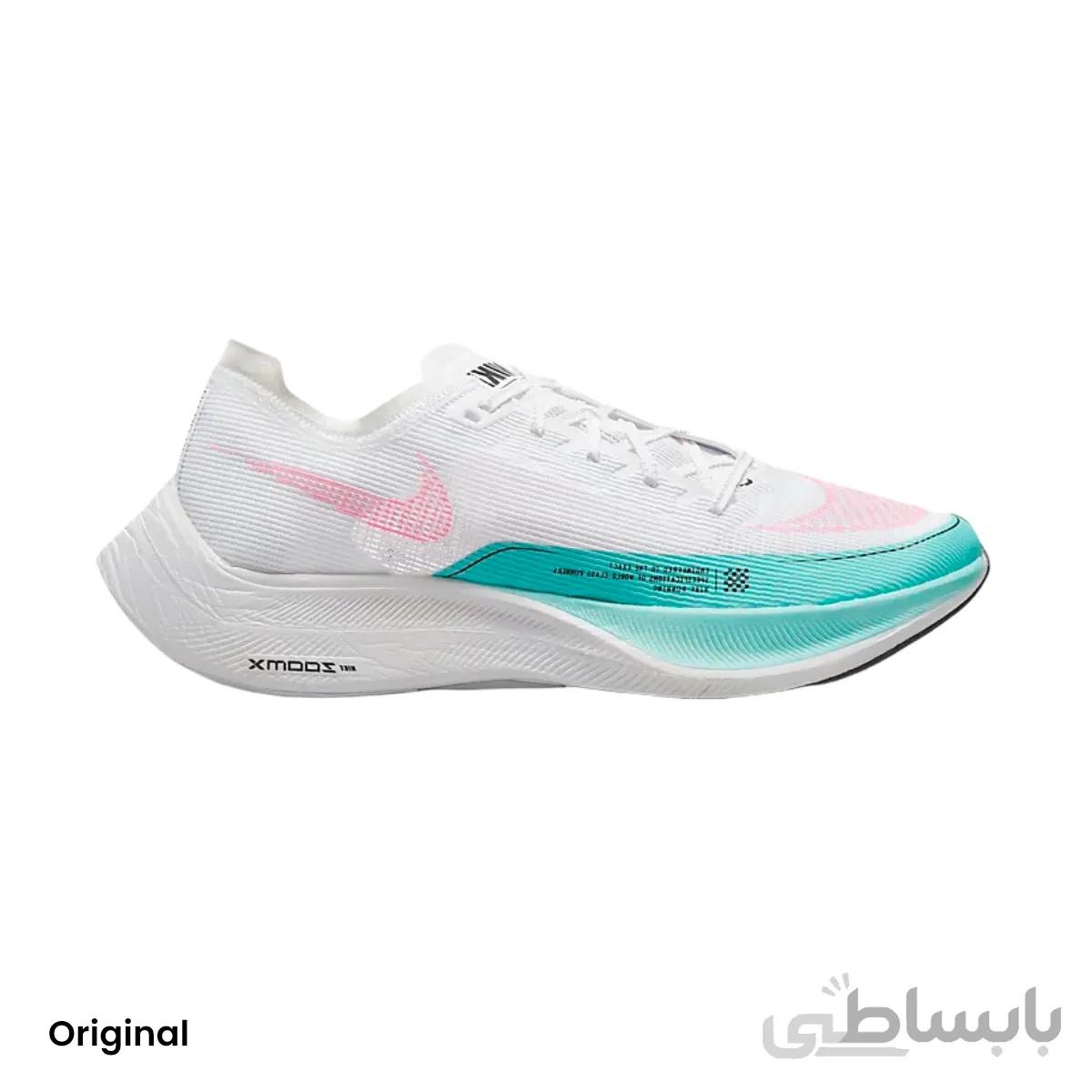 کتونی مردانه نایک زوم ایکس وپورفلای نکست Nike ZoomX Vaporfly Next 2% White And Blue