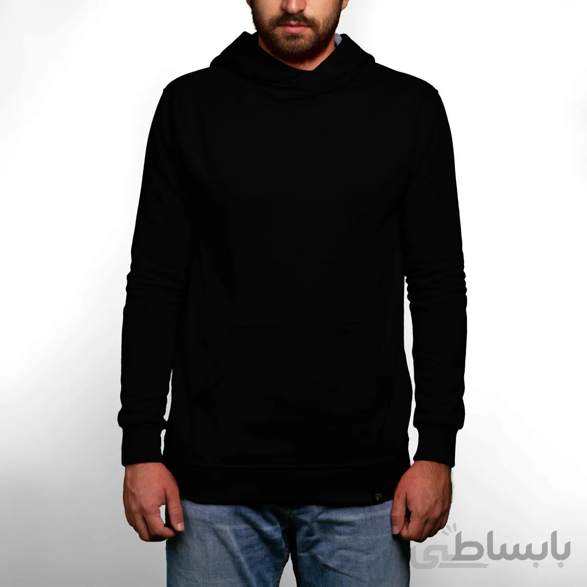 هودی بیسیک یقه شالی هودی بدون طرح Hoodie Basic