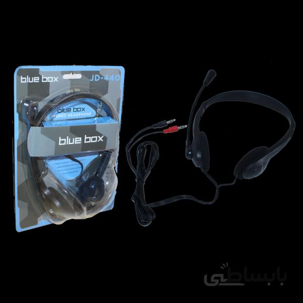 هدست سیم دار jd-440 دو فیش مجزای میکروفون و هدفون