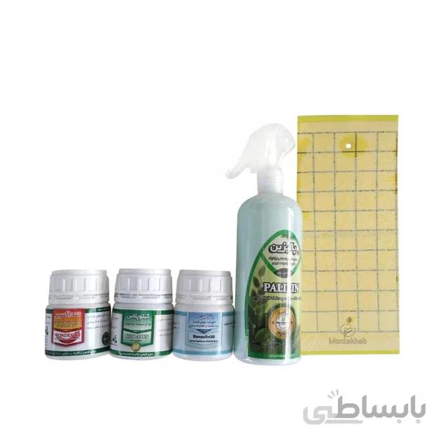 پک 5 عددی ارگانیک حشره کش، کنه کش و کود