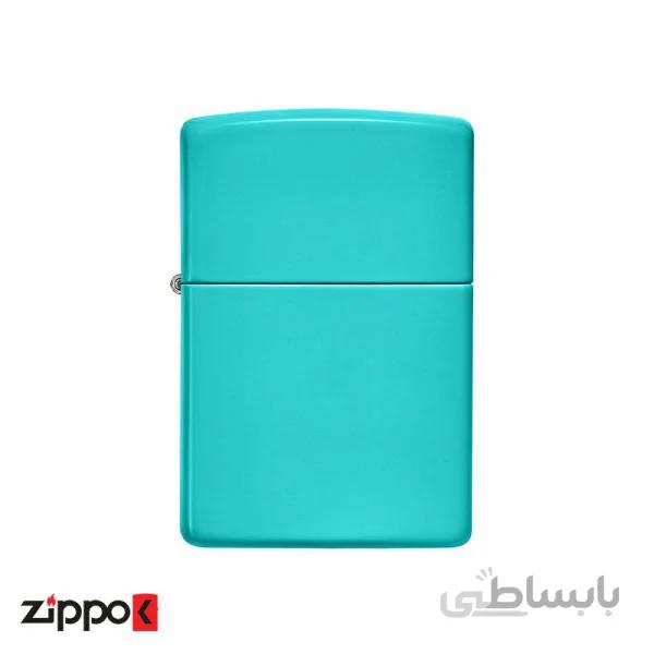 فندک زیپو Classic Flat Turquoise کد 49454