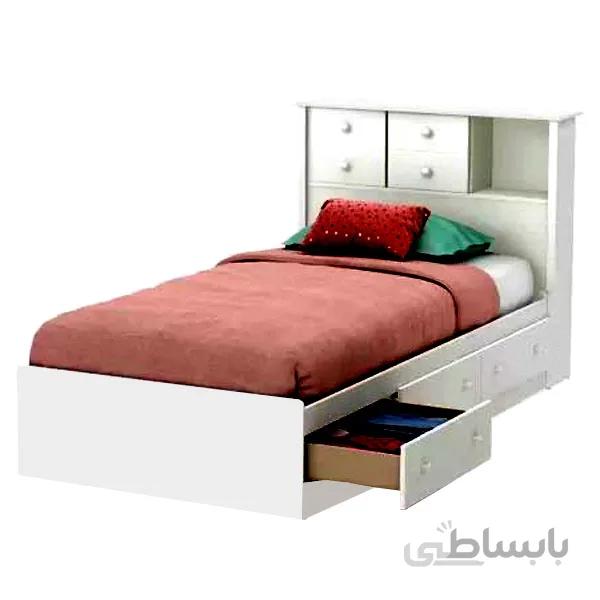 تخت خواب تک نفره لمکده آسایش