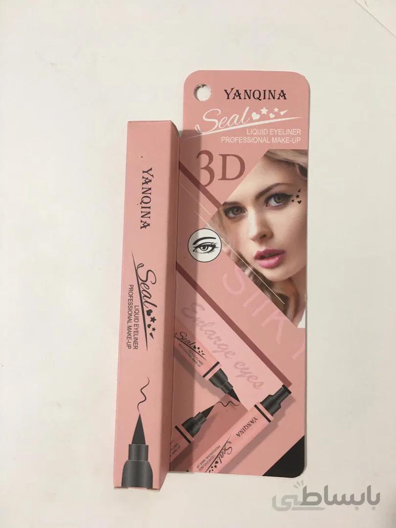 خط چشم حرفه ای 3D دو سر YANQINA