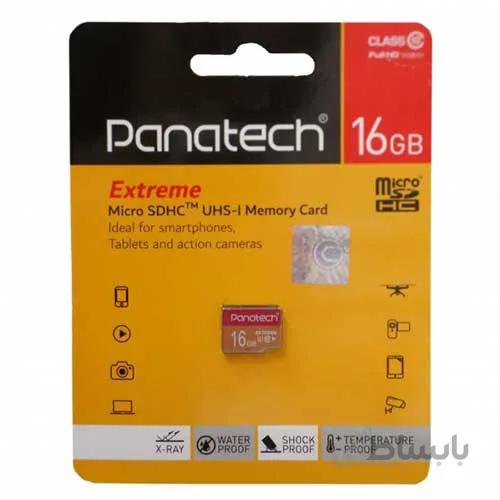رم میکرو 16 گیگ panatech کلاس 10 استاندارد uhs i