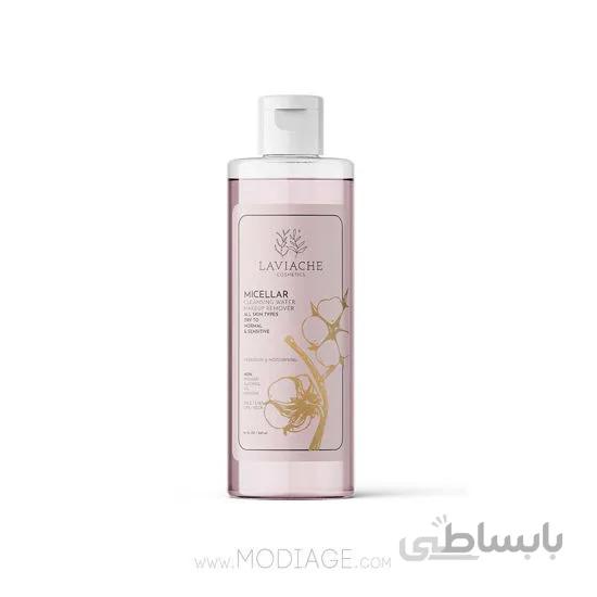 پاک‌ کننده آرایش مناسب پوست خشک و نرمال لاویاچه laviache ا laviache micellar cleansing water for dry skin