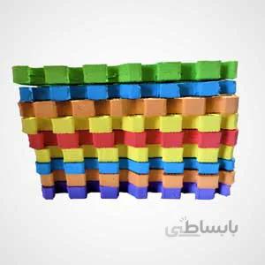 کفپوش تاتامی کودک 33*33 (چند رنگ)،(9تکه)