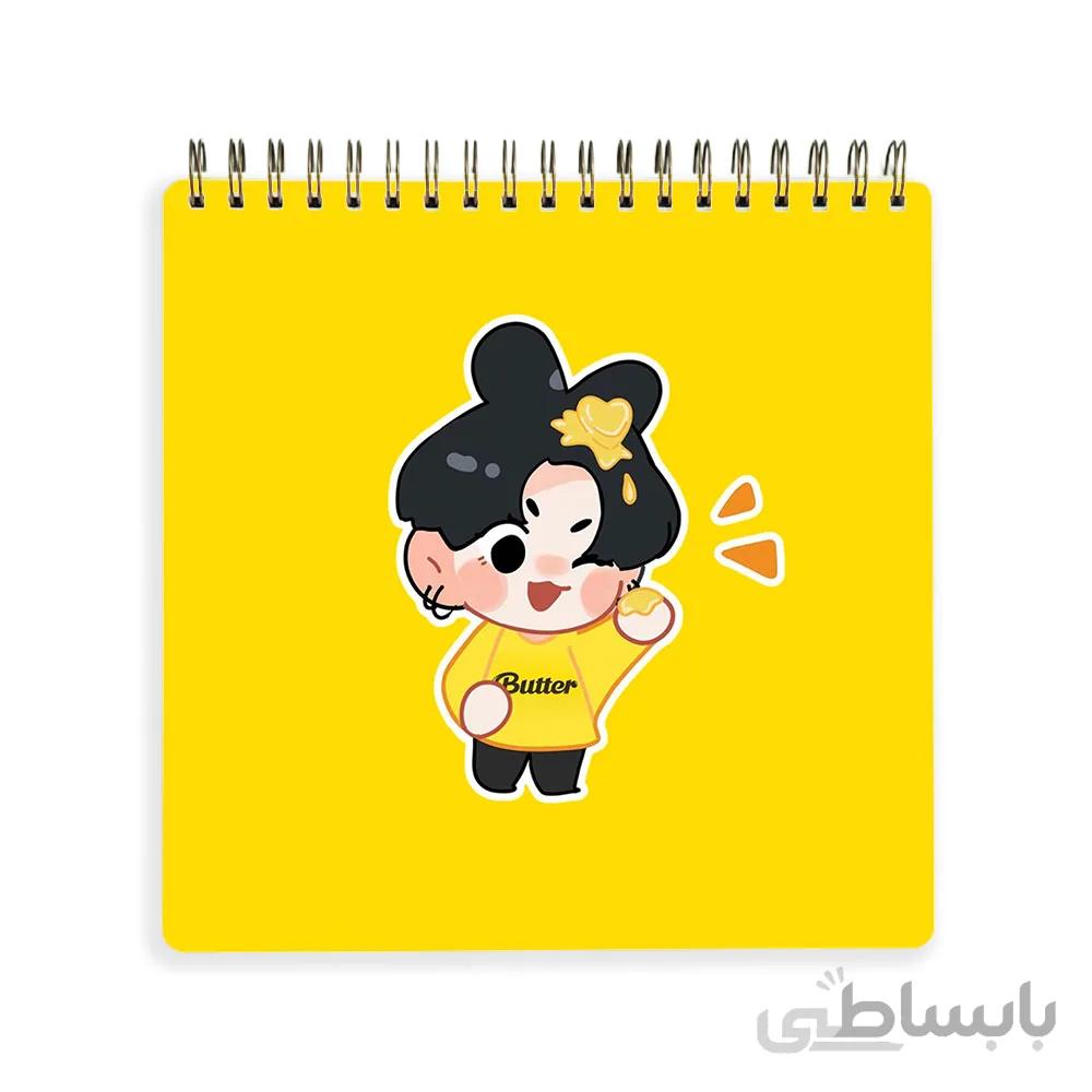 دفترچه يادداشت bts butter کد 10100220